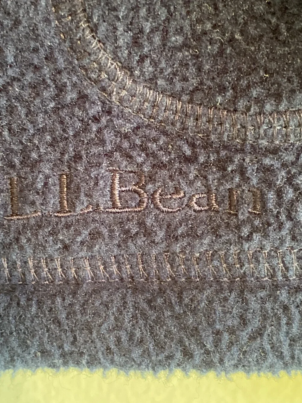 L.L.Bean Kids Navy Full Zip Fleece Jacket L 14-16